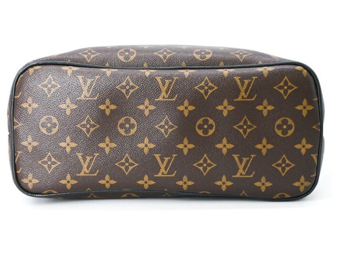 Louis Vuitton Monogram Macassar Parc Rucksack Braun Schwarz Monogramm - Ansicht 5