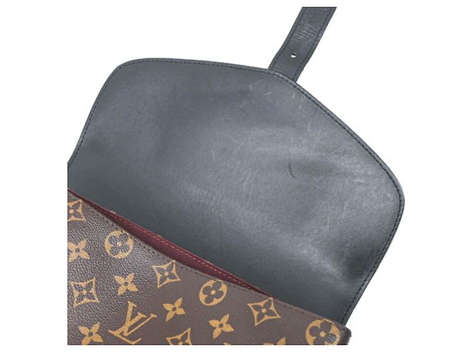 Louis Vuitton Monogram Macassar Parc Rucksack Braun Schwarz Monogramm - Ansicht 9