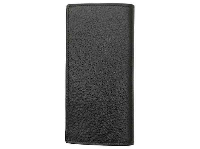 Gucci GG Marmont schwarzes Leder Langwallet - Ansicht 2