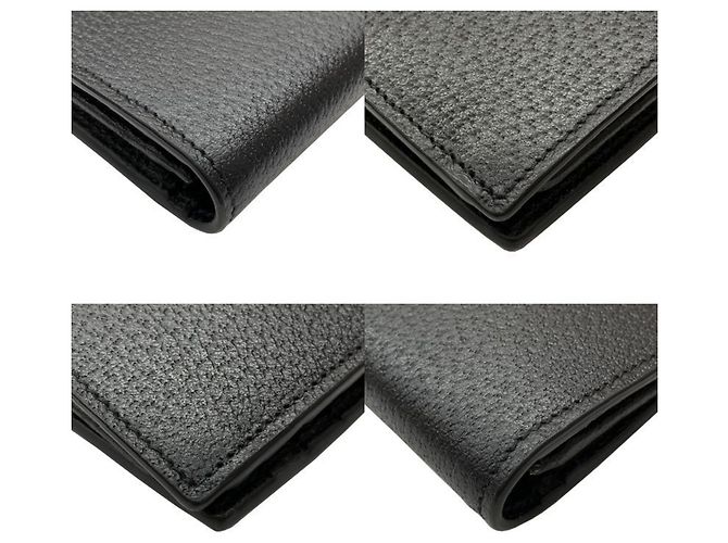 Gucci GG Marmont schwarzes Leder Langwallet - Ansicht 4