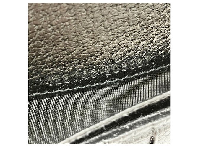 Gucci GG Marmont schwarzes Leder Langwallet - Ansicht 9