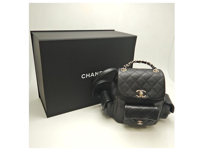 Zaino Matelassé Piccolo Chanel Nero - vista 9