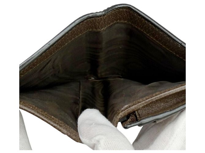 Billetera Compacta GG Stream de Gucci Negro Roja Beige - vista 13