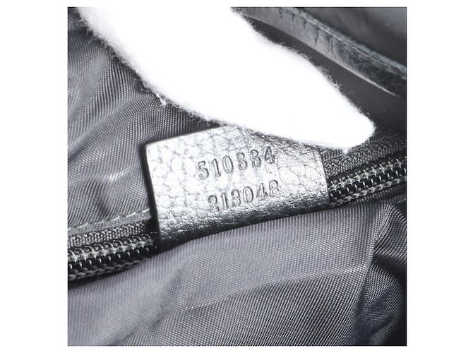 Borsa a Spalla in Nylon e Pelle GG di Gucci Nero - vista 11