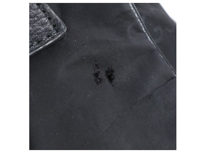 Borsa a Spalla in Nylon e Pelle GG di Gucci Nero - vista 7