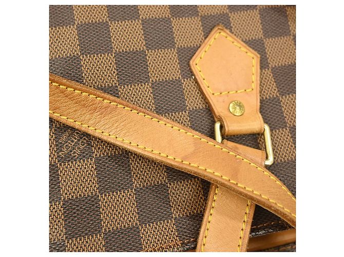 Borsa a mano Chelsea Centenaire Damier Louis Vuitton Marrone - vista 6