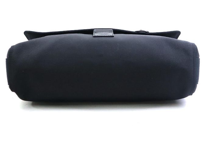Borsa a Spalla in Nylon e Pelle Nera da Uomo Gucci Nero - vista 4