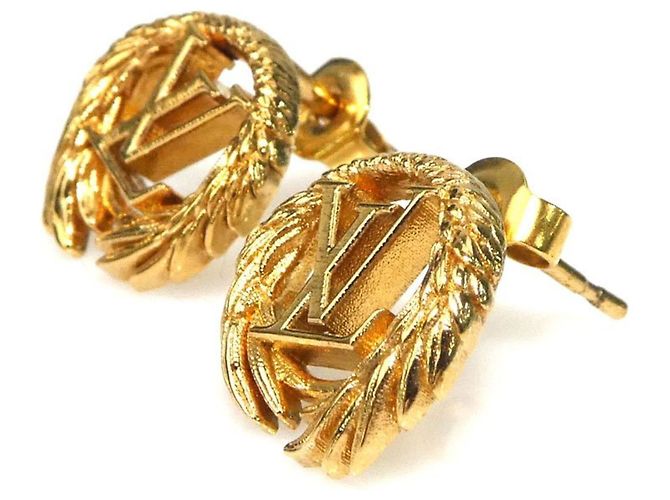 Orecchini Push Boucle de Reuille Louis Vuitton D'oro - vista 3