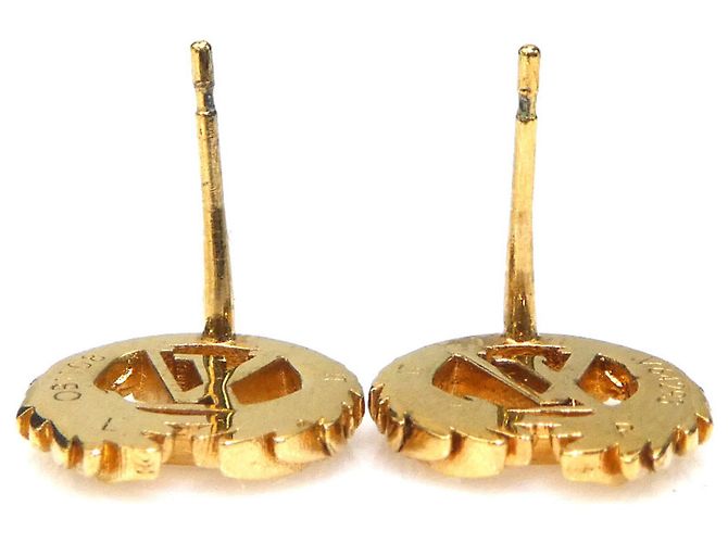 Orecchini Push Boucle de Reuille Louis Vuitton D'oro - vista 6