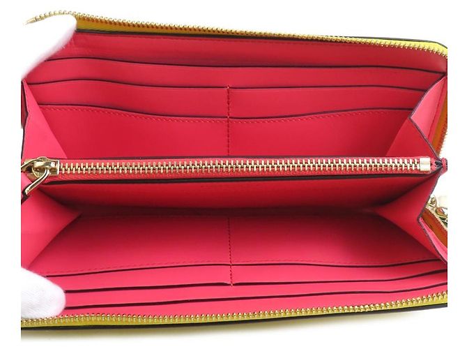 Bulgari Cartera Larga Serpenti Forever de Bvlgari Rosa Amarillo - vista 3