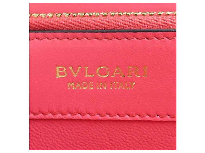 Bulgari Cartera Larga Serpenti Forever de Bvlgari Rosa Amarillo - vista 9