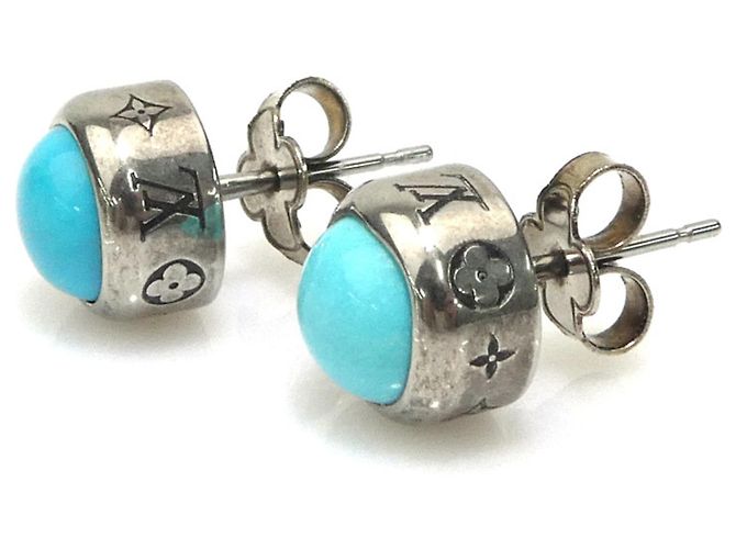 Set di orecchini Rodeo turchese Louis Vuitton Argento - vista 3