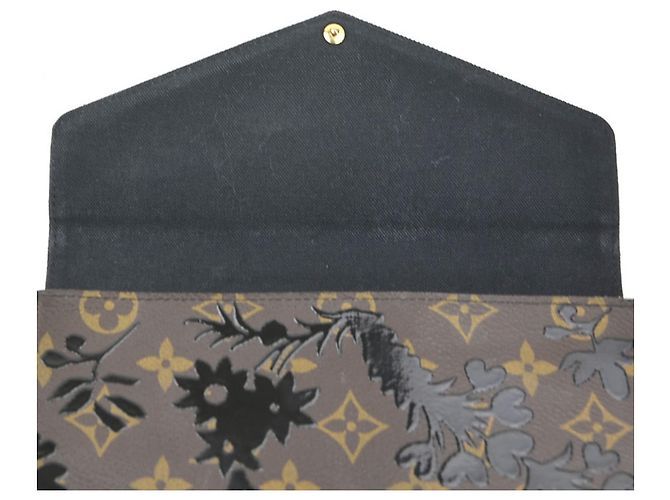 Pochette Felicie Monogram Blossom di Louis Vuitton Marrone Nero Monogramma - vista 16