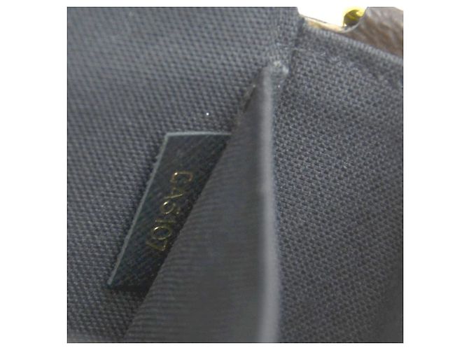Pochette Felicie Monogram Blossom di Louis Vuitton Marrone Nero Monogramma - vista 18