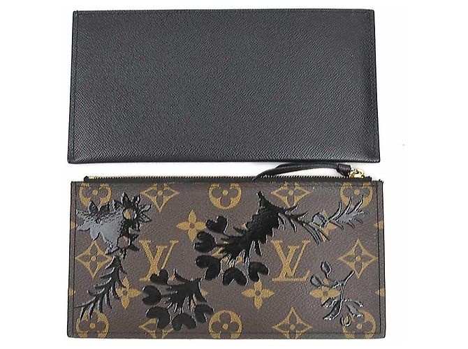 Pochette Felicie Monogram Blossom di Louis Vuitton Marrone Nero Monogramma - vista 7