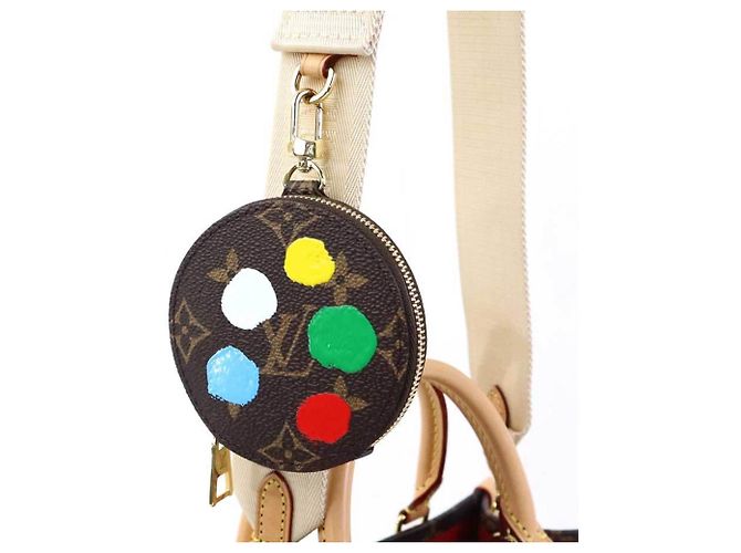 Bolsa de mão Monogram Canvas On the Go PM da Louis Vuitton Marrom Multicor Monograma - vista 10