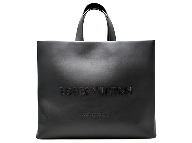 Schwarze Lammleder-Tote von Louis Vuitton - Ansicht 2