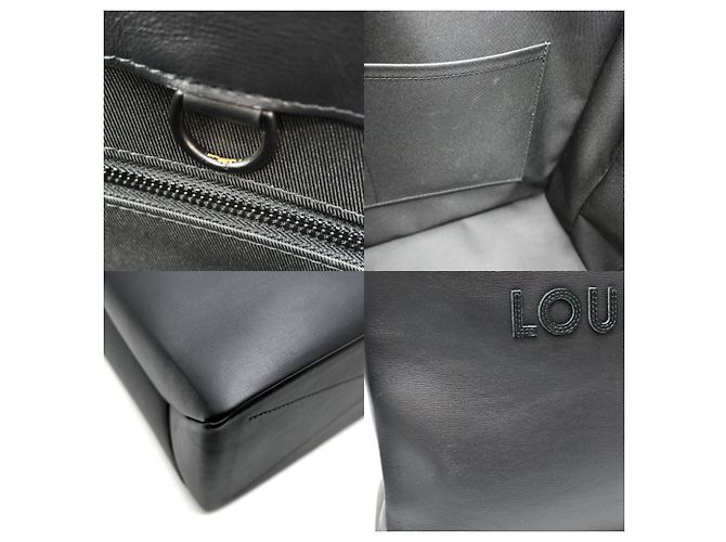 Schwarze Lammleder-Tote von Louis Vuitton - Ansicht 7