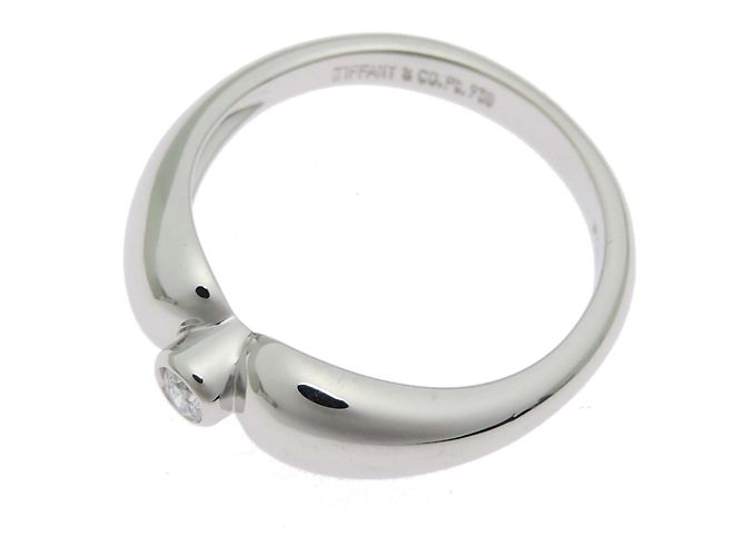 Tiffany & Co Tiffany Elsa Peretti Doppeltröpfchen-Diamantring - Ansicht 2