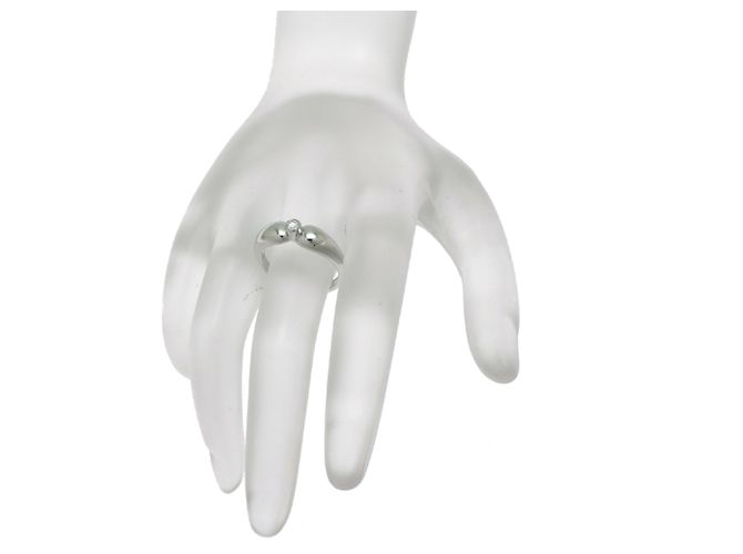 Tiffany & Co Tiffany Elsa Peretti Doppeltröpfchen-Diamantring - Ansicht 8