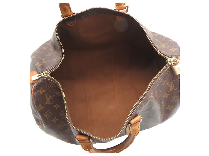 Borsa Boston Keepall 45 Louis Vuitton Marrone - vista 6