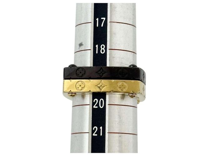 Louis Vuitton Men's Monogram Bold Set Ring - view 9