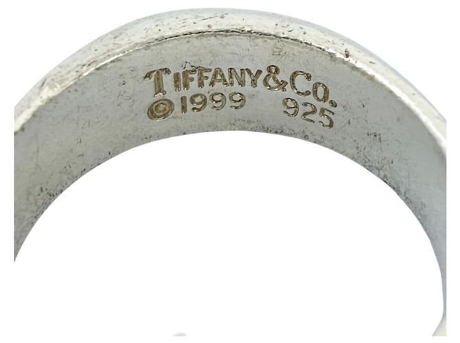 Tiffany & Co Anillo Pinky de Bisel Tiffany en Plata 925 - vista 7
