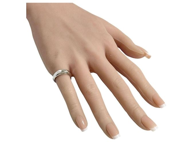Tiffany & Co Anillo Pinky de Bisel Tiffany en Plata 925 - vista 9