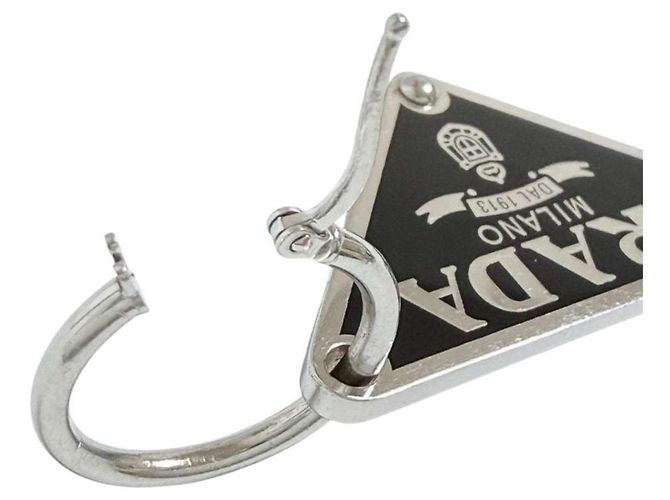 Prada Silber 925 Tropfenohrringe - Ansicht 3