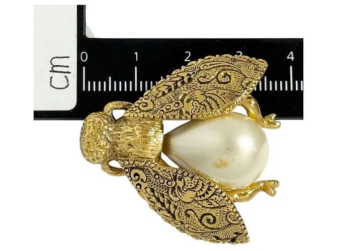 Spilla in perle finte da donna Christian Dior - vista 9