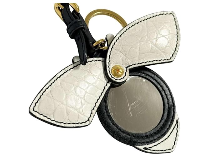 Charm per borsa da donna Prada con motivo ape e specchio - vista 3