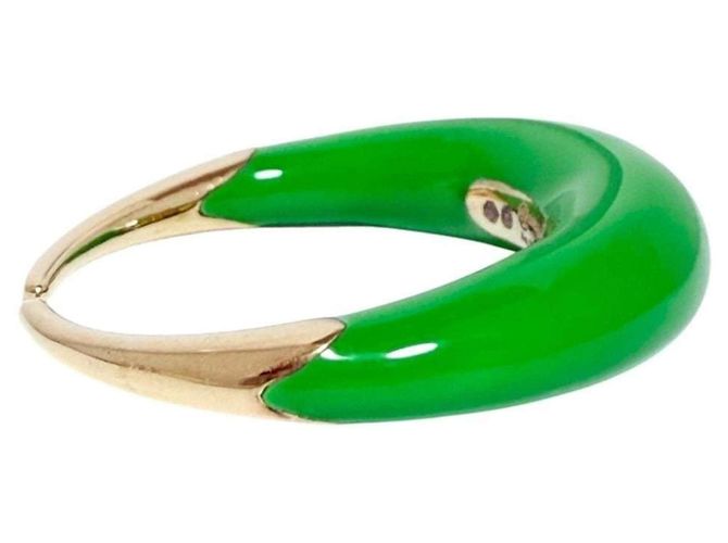 Anello Paraquito da uomo e donna di Bottega Veneta D'oro - vista 3