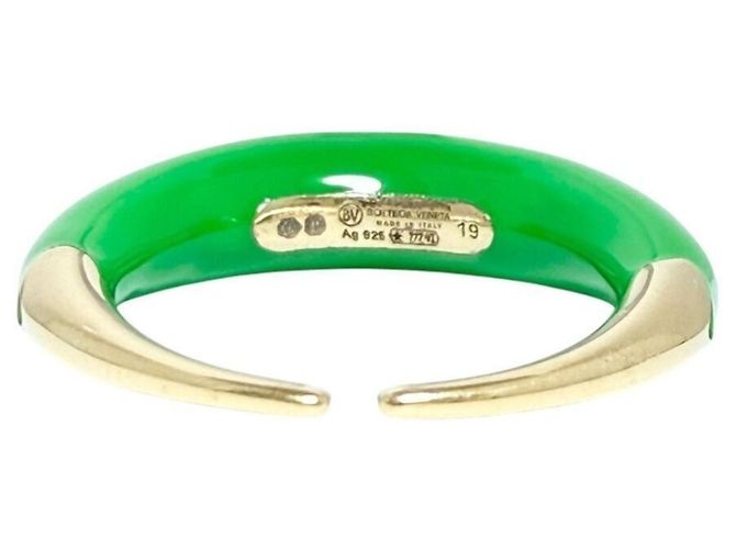 Anello Paraquito da uomo e donna di Bottega Veneta D'oro - vista 5