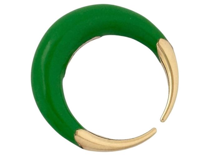 Anello Paraquito da uomo e donna di Bottega Veneta D'oro - vista 6