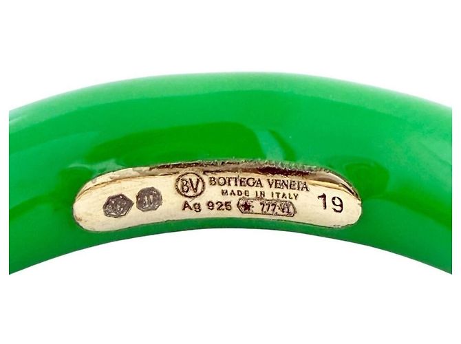Anello Paraquito da uomo e donna di Bottega Veneta D'oro - vista 7