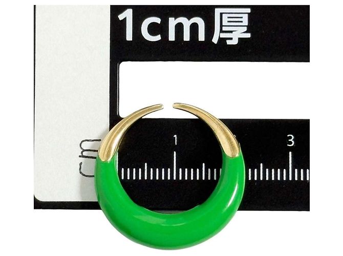 Anello Paraquito da uomo e donna di Bottega Veneta D'oro - vista 8