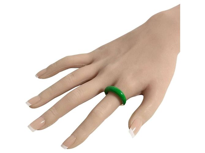 Anello Paraquito da uomo e donna di Bottega Veneta D'oro - vista 9