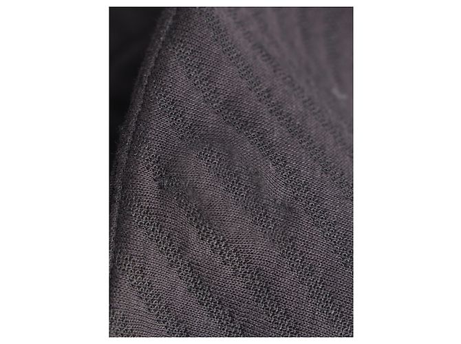 Giorgio Armani Textured Single-Breasted Blazer in Black Polyester - view 9