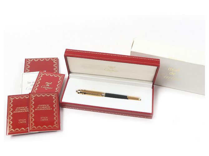 Pluma Cartier PANTHERE de Cartier Au750 Negro - vista 2