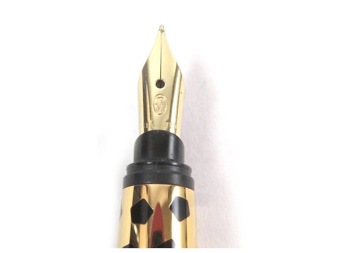 Pluma Cartier PANTHERE de Cartier Au750 Negro - vista 5