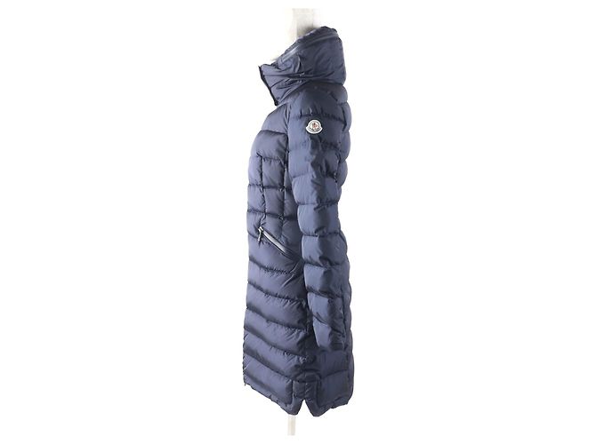 Abrigo de nylon acolchado Moncler FLAMMETTE Azul Azul marino - vista 2