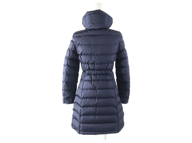 Abrigo de nylon acolchado Moncler FLAMMETTE Azul Azul marino - vista 3