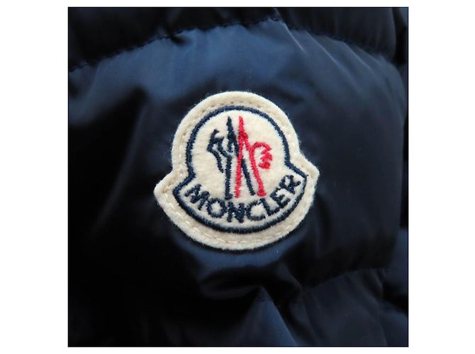 Abrigo de nylon acolchado Moncler FLAMMETTE Azul Azul marino - vista 7