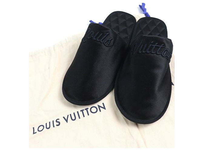 Whisper Satin Slipper LV Sweet Line von Louis Vuitton Schwarz - Ansicht 2