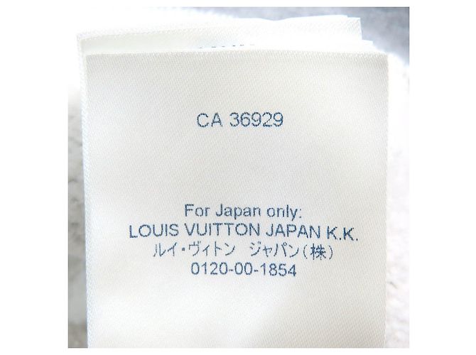 Sudadera de algodón Louis Vuitton Neon Working Man Gris - vista 10
