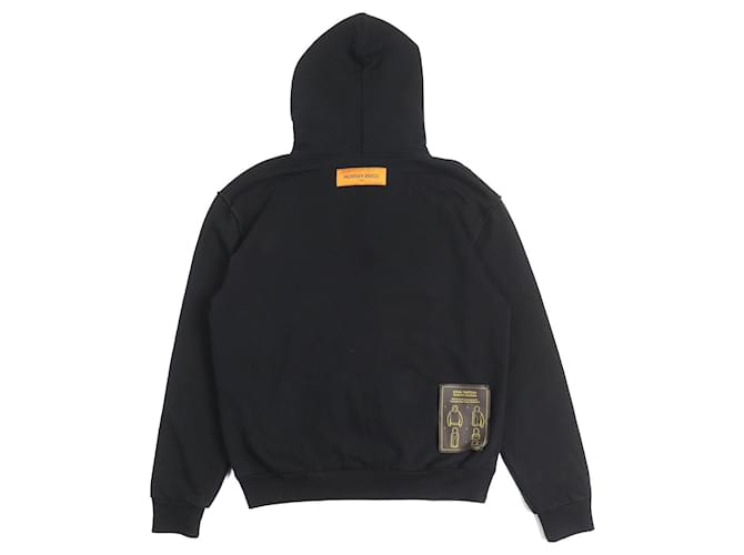 Baumwollpullover mit Logo der Staples Edition von Louis Vuitton Schwarz - Ansicht 2