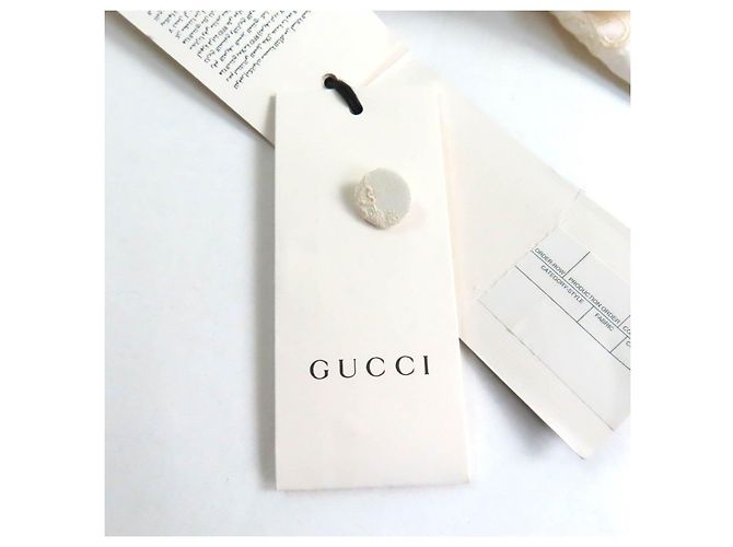 Bermuda de algodão com padrão GG da Gucci Bege Cru - vista 11