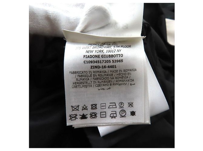 Chaqueta de nylon FIADONE de Moncler Negro Beige - vista 13