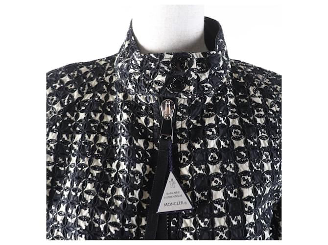 Chaqueta de nylon FIADONE de Moncler Negro Beige - vista 4