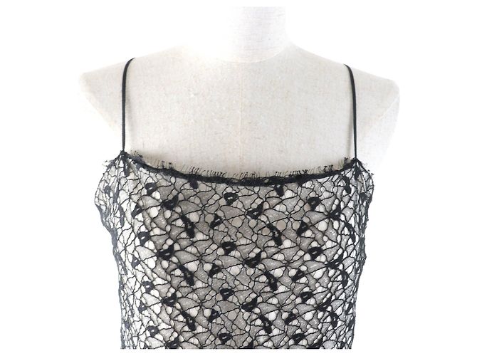 Chanel P56062 Mono de Algodón Nylon Negro - vista 4